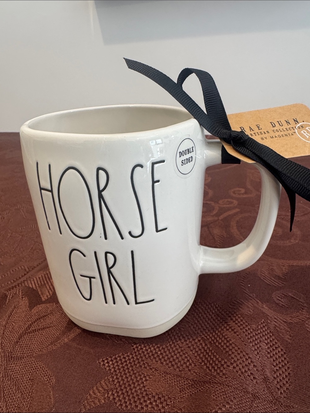 Rae Dunn Double Sided ‘Horse Girl’ Mug